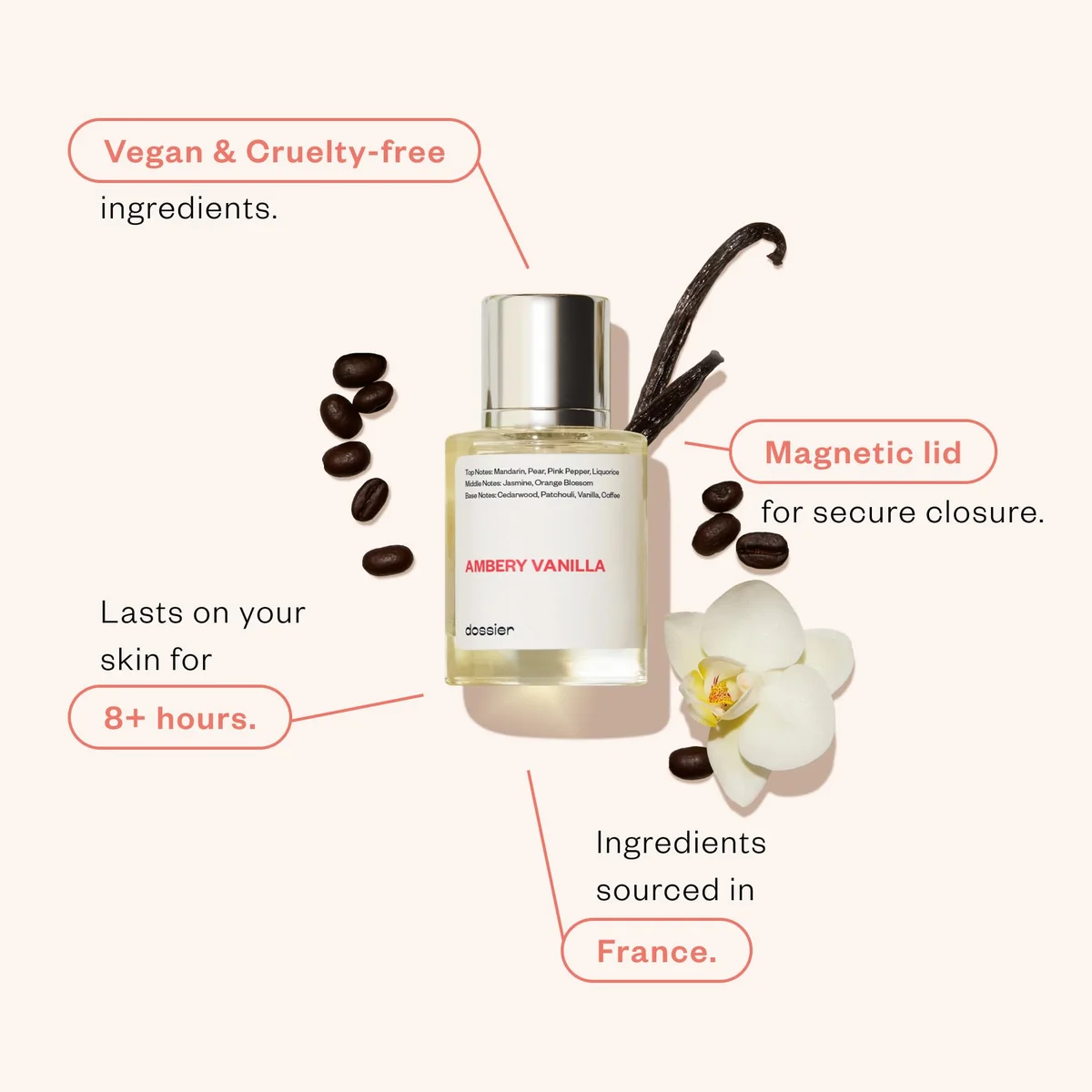 Dossier Ambery Vanilla EDP